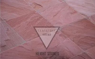 Agra Red Sandstone Tiles Slab