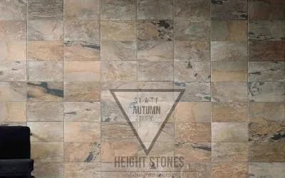 Autumn Rustic Slate Tiles Slabe