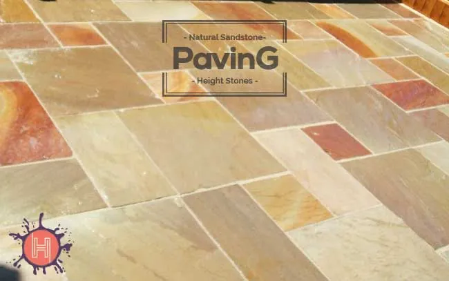 Camel Dust Sandstone Paving