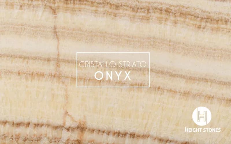 Cristallo Striato Onyx Marble Tiles Slabs