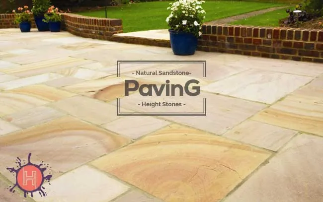 Desert Sand Sandstone Paving