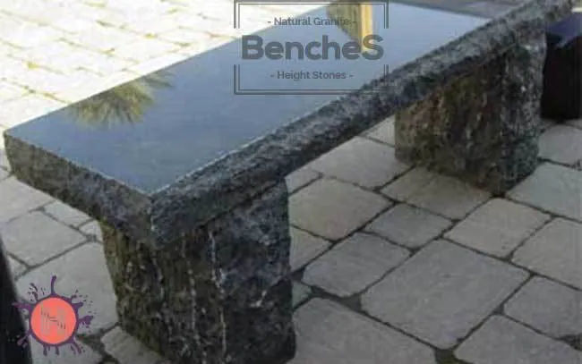 Granite Garden Bench STB-11