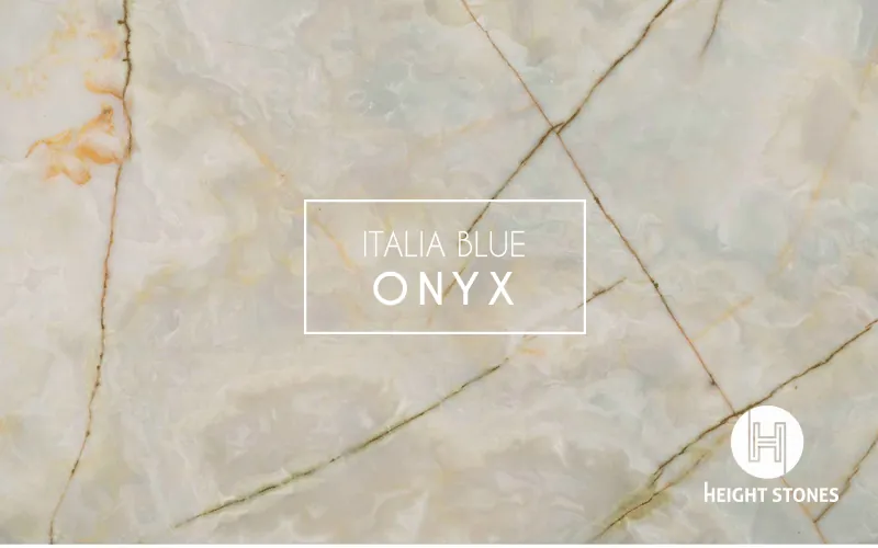 Italia Blue Onyx Tiles Slabs