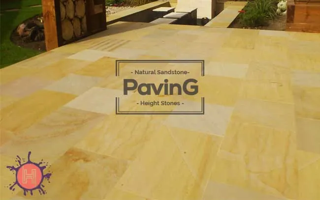 Jaisalmer Yellow Sandstone Paving