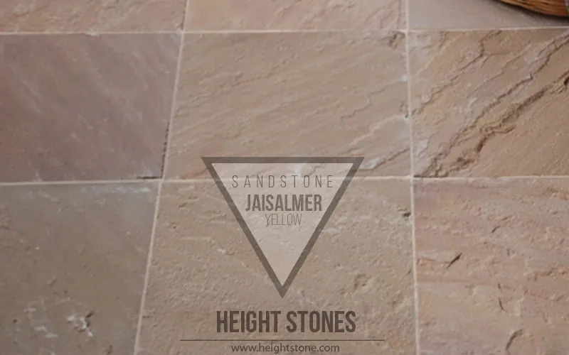Jaisalmer Yellow Sandstone Tiles Slabs