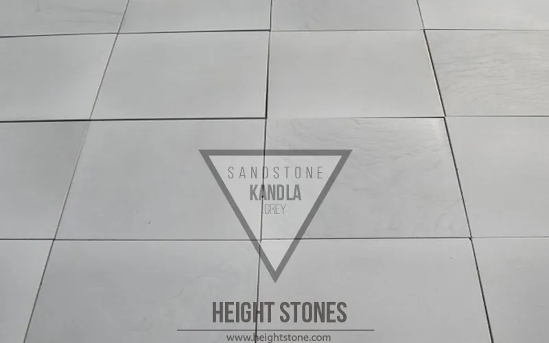 Kandla Grey Sandstone Tiles Slabs