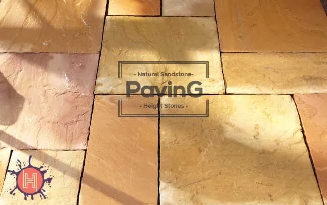 Lalitpur Yellow Sandstone Paving