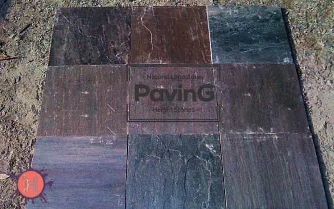 Lime Peacock Limestone Paving