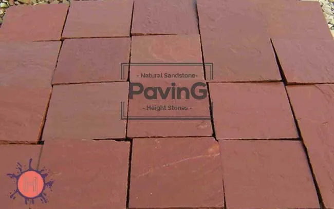 Mandana Red Sandstone Paving