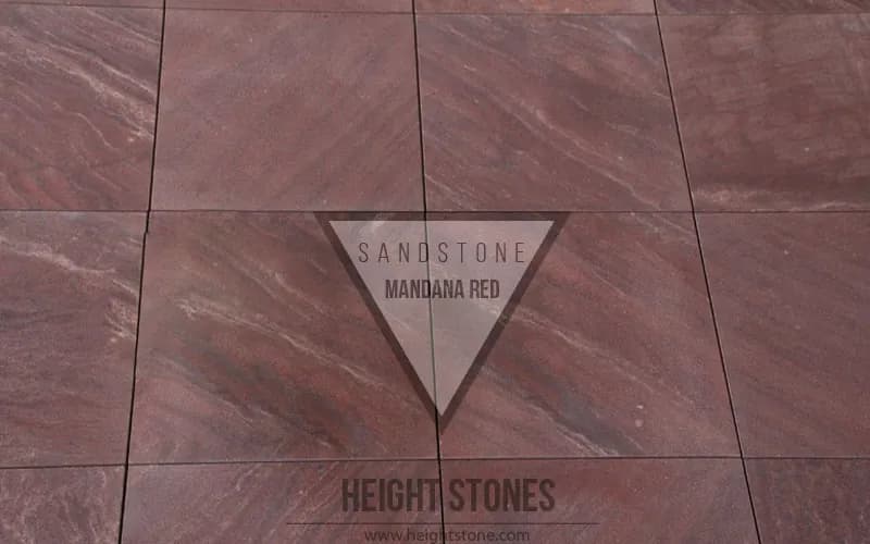 Mandana Red Sandstone Tiles Slabs