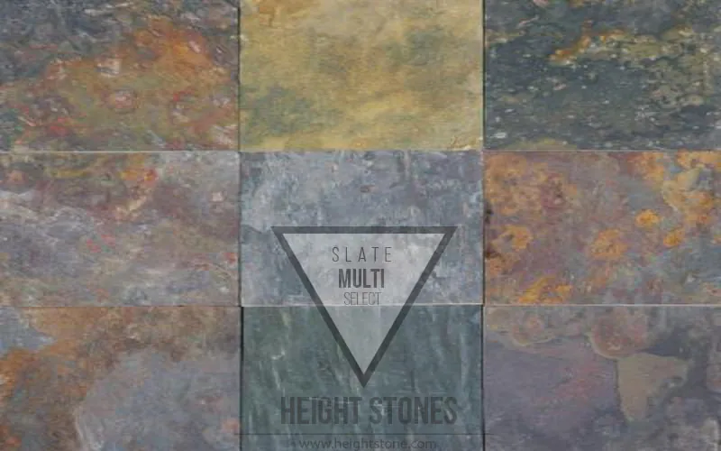 Multi Select Slate Tiles SLab