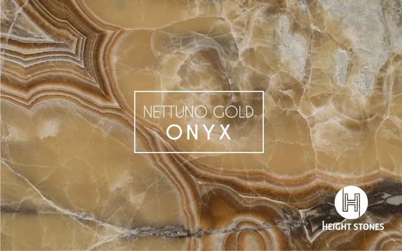 Nettuno Gold Onyx Marble Tiles Slabs