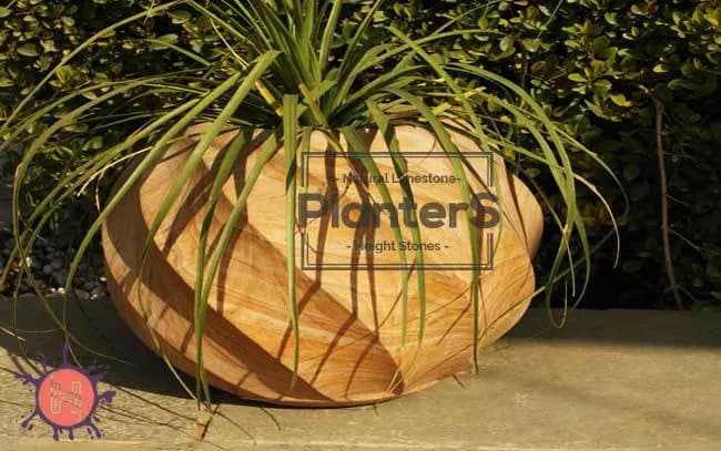Rainbow Sandstone Planter STP-13