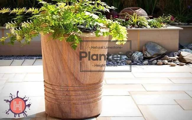 Rainbow Sandstone Planter STP-4