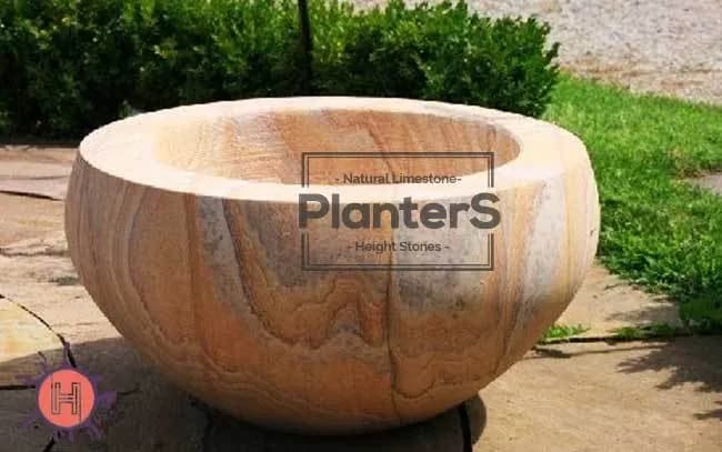Rainbow Sandstone Planter STP-8