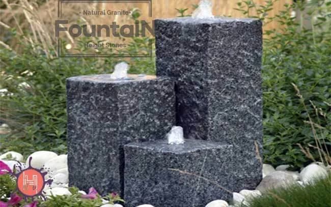 Black Granite Water Feature STF-13