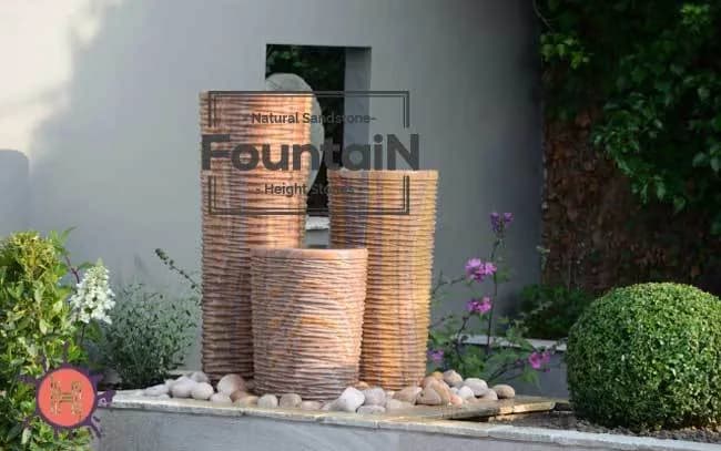 Rainbow Sandstone Water Feature STF-3