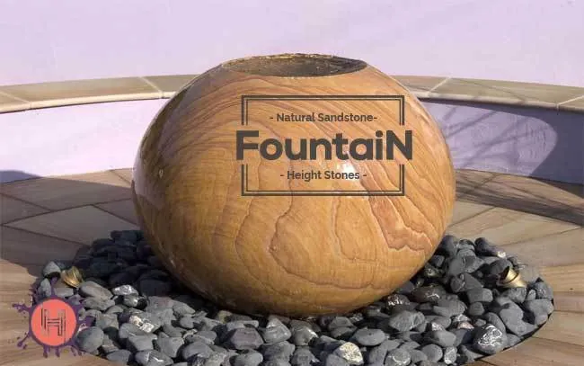 Rainbow Sandstone Water Feature STF-6