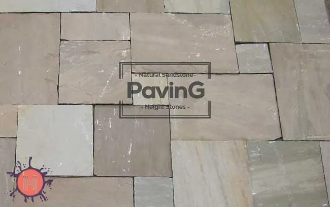 Raj Green Sandstone Paving