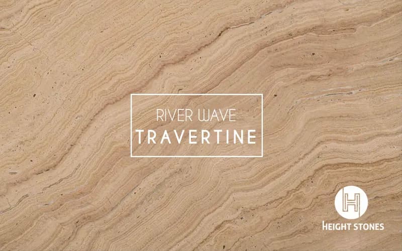 River Wave Travertine Tiles Slabs