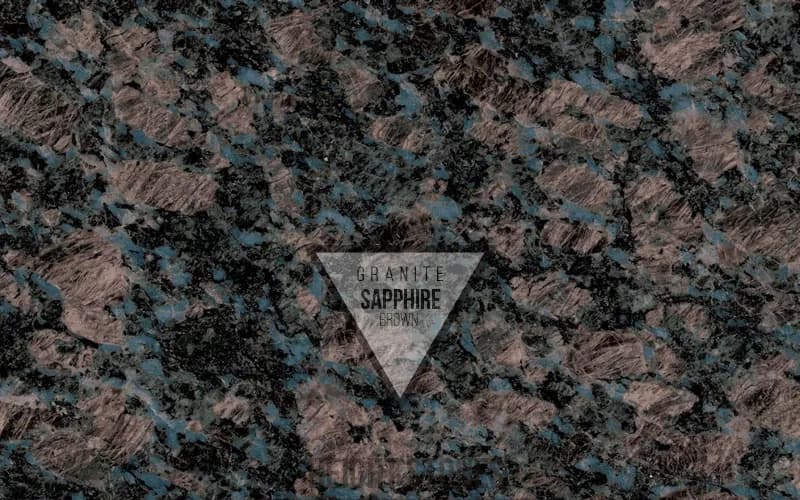 Sapphire Brown Granite Tiles Slabs