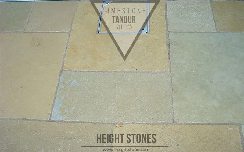 Tandur Yellow Limestone Tiles Slabs