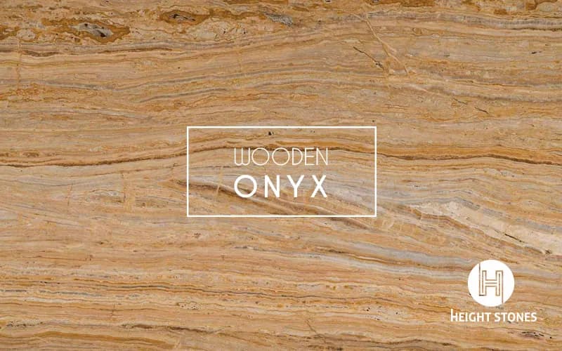 Wooden Onyx Marble Tiles Slabs