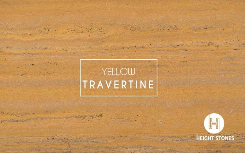 Yellow Travertine Tiles Slabs