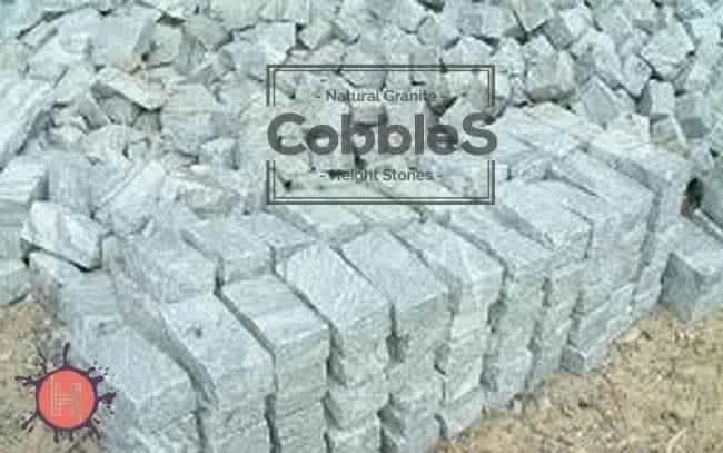Kuppam Grey Granite Cobbles