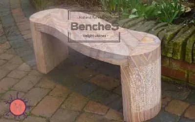 Rainbow Sandstone Bench STB-1