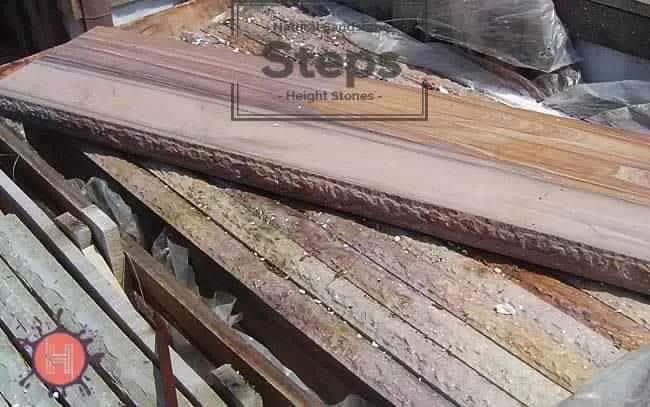 Rainbow Sandstone Step Risers