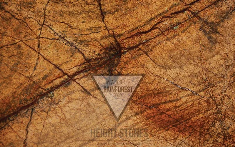 Rainforest Gold Marble Tiles Slabs