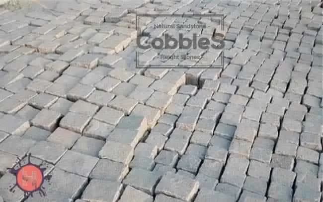 Yellow Granite Cobbles
